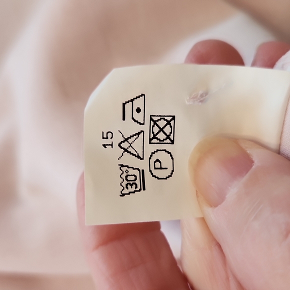 Erfo ,90s ,ladies light pink long sleeved blouse, size 38 - Picture 11 of 12